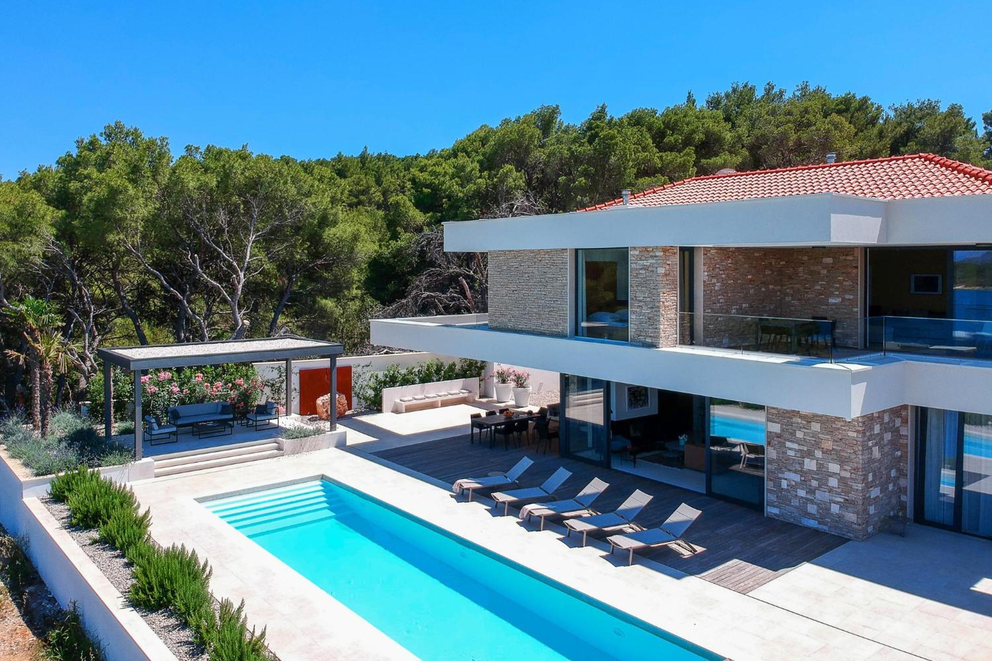 Villa Eola Hvar 젤사 외부 사진